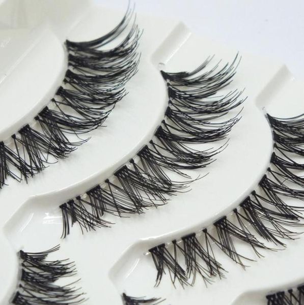 

crisscross messy false eyelashes 5 pairs long thick black natural handmade fake lashes extension eye lash makeup beauty4609841