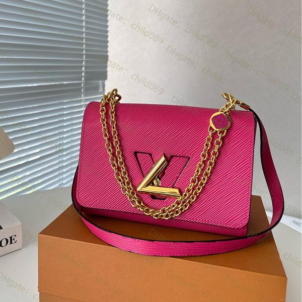 

Women Fashion Designer Bag PU Letter Shoulder Bags Hasp Flap Interior Compartment Handbag Classic Crossbody Bags Multi Occasion Use, C8-23*18cm