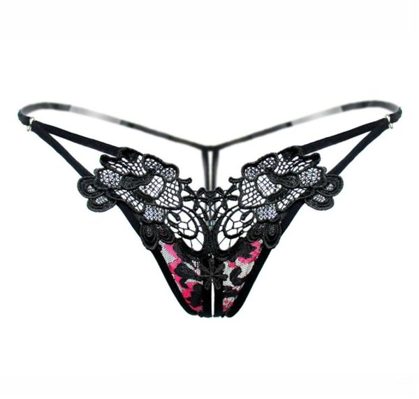 

women lace panties thongs and g strings lingerie underwear women panties crotchless intimates ladys embroidery hollow out und3243284, Black;white