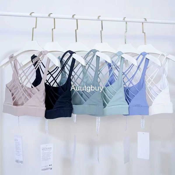 

lulus shockproof cross straps bra yoga outfit running gym sport tank widen hem push up workout fitness undershirt women crop brassiere vjia, Black;white