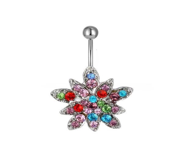

d0029 1 color the nice style 00801 belly button navel rings mix colors piercing jewelry body jewelry navel ring2673076, Silver