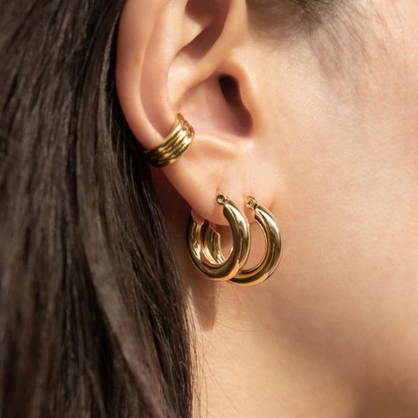 

fashion design earrings, high design earrings syle1495, Golden