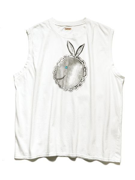 

men' tank high 2023 novelty men fashion tee shirts kapital rabbit hip hop skateboard street cotton size 1 2 3 a10 230711, White;black
