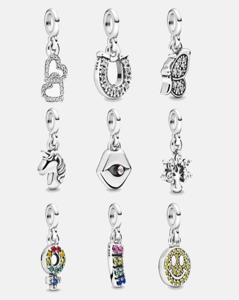 

fine jewelry authentic 925 sterling silver bead fit charm bracelets my loves dangle charms safety chain pendant diy beads1585562, Bronze;silver