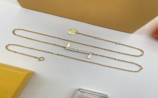 

2022 necklace designer bracelet stainless steel luxury jewelry ladies brand089306985982106, Black