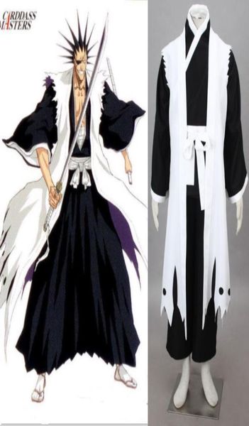 

bleach zaraki kenpachi anime cosplay halloween costumes0121286278, Black