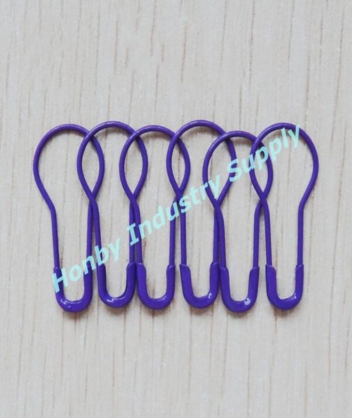 

of 22mm dark purple pear shaped safety pin for garment accessory 2000 pcs per pack6335005, Silver