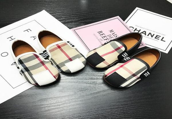 

brand design boy baby casual shoes children fashion plaid children039s shoes in the children039s peas shoes soft bottom non5868121, Black;red