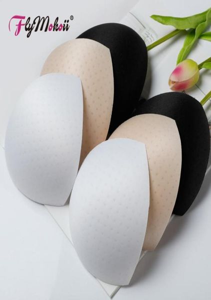 

women intimate accessories 10 pairslot triangle sponge bra pads for swimsuit dress removable chest insert breast bra cups push up1535852, Black;white