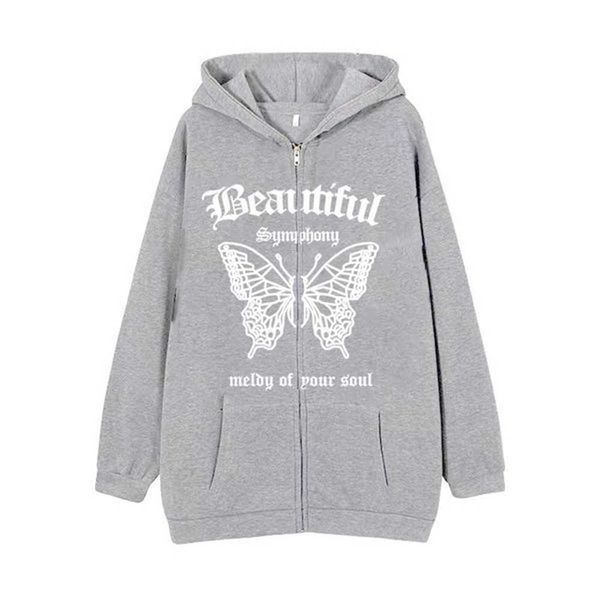 

luxury designer men hoodies women's printed casual large cardigan zippered jacket polo hoodie couple style thickened warmth loose essen, Black