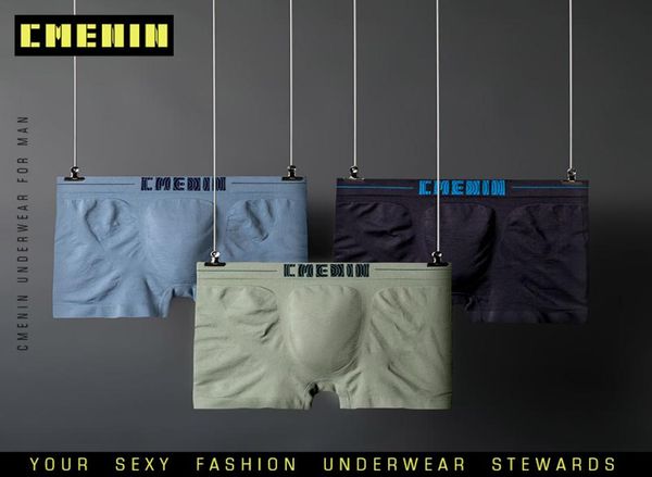 

underpants 3pclot comfortable men underwear boxer shorts solid lingeries polyester mens boxershorts underware boxers cm0013642978, Black;white