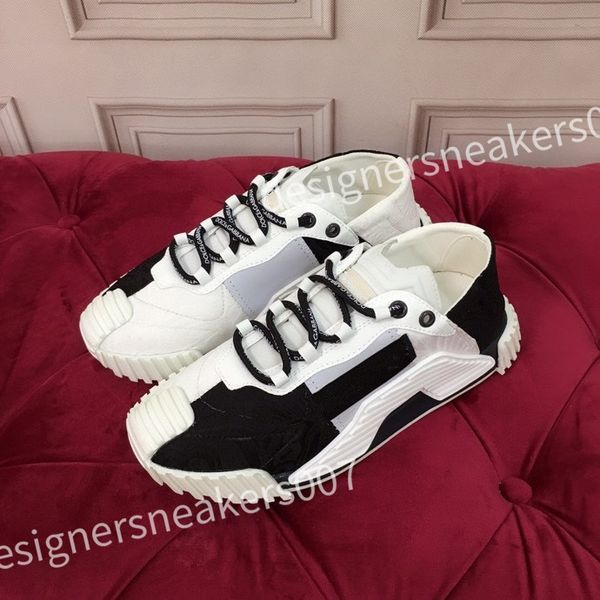 

2023 new luxury designer casual shoes genuine leather fashion mens and women low flat shoes skateboard sneakers couple shoe hc210815, Black