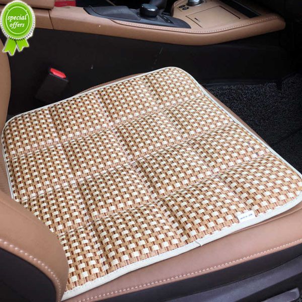 

new bamboo charcoal car seat cover protector summer breathable cool rattan weaving cushion wear-resisting slip