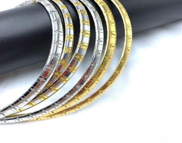 

stainless steel women choker necklace jewelry cross letter chain hip hop statement gold silver goldsilver color collar accessorie5479869, Golden;silver