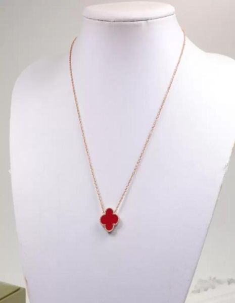 

luxury bracelets designers heart necklace jewellery fashion flowers four leaf clover cleef pendant womens necklaces cuban link cha2510230, Silver