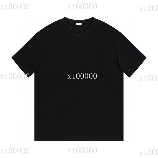 

22ss designer letter printed t shirts tee fashion sweatshirt high street short sleeve summer casual t-shirt breathable men women crew neck t, Black;brown