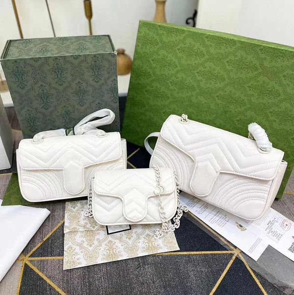 

designer bag women bags classic handbag crossbody bags 3 size real leather lady fashion marmont bags genuine leather shoulder bag purses tot