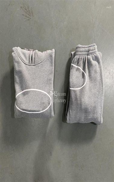 

men039s tracksuits same luxury designer men tracksuit rule the world grey suit 1to1 print women hoodie jogging pan5894333, Black
