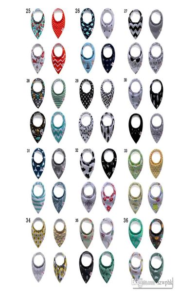 

whole 100 organic cotton baby bandana drool bibs knit cotton colorful gift set8662421