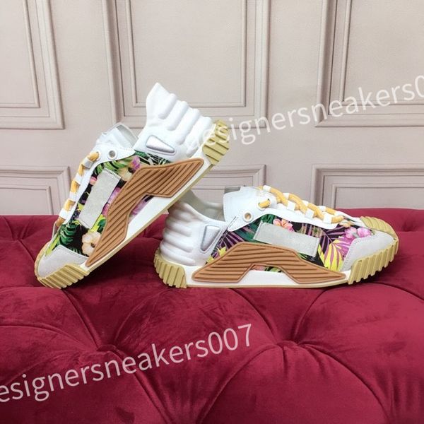 

2023 new luxury casual shoe designe womens running shoes platform women men for leather sneaker trainer trainers triple white sneakers hc210, Black