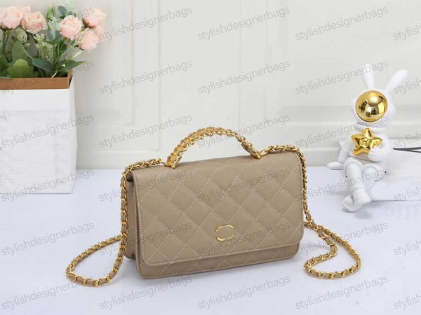 

designer bags bag fashion gold chain shoulder cross body bag women's solid color rhomboid large capacity commuter bag stylishdesignerba