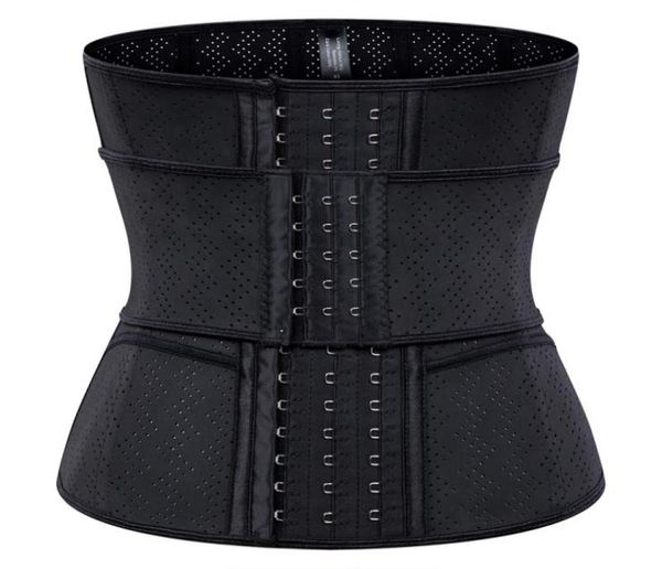 

latex waist trainer steel bone slimming shapewear women tummy control push up body shaper slimming girdle belt shapewear cx2007242378727