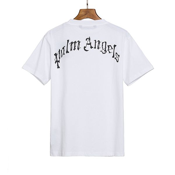 

palm angel pa palm summer loose tees fashion casual shirt luxurys clothing street cute shirts men women couple t shirts dx067, White;black