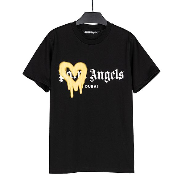 

palm angel pa palm summer loose tees fashion casual shirt luxurys clothing street cute shirts men women couple t shirts dx060, White;black