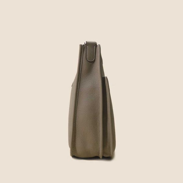 

designer bags hemrres new layer cowhide evelynn 29 genuine leather women's bag with lychee pattern single shoulder crossbody large capa