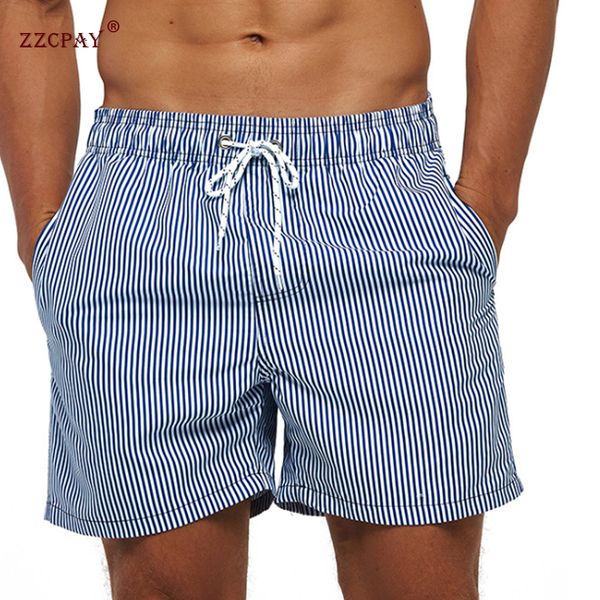 

men's shorts summer sports shorts men's swimwear beach board shorts swimming surfing dry shorts quick drying men's casual sho, White;black