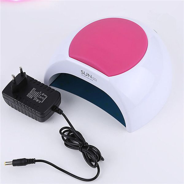 

nail dryers yujia 48w led light for with uv lamp gel polish polishing dryer manicure 10s 30s 60s90s low heat mode 230712