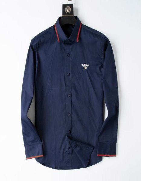 

2021 spring and autumn men039s longsleeve shirt plaid fashion business casual luxury goods1192657, White;black