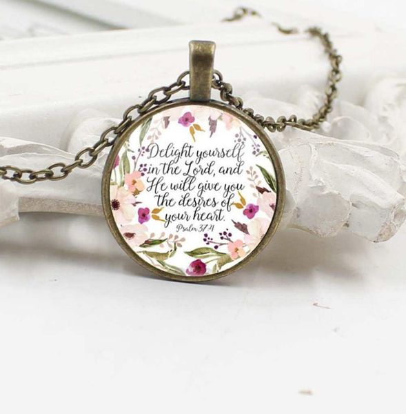 

new bible scripture necklace glass dome pendant necklace scripture quotes jewelry christian faith inspirational gifts new72221683, Silver