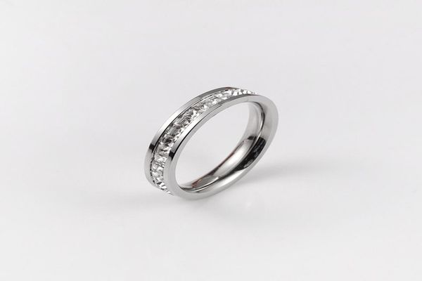 

couple ring titanium steel fashion jewelry holiday gift size 5106829768, Silver