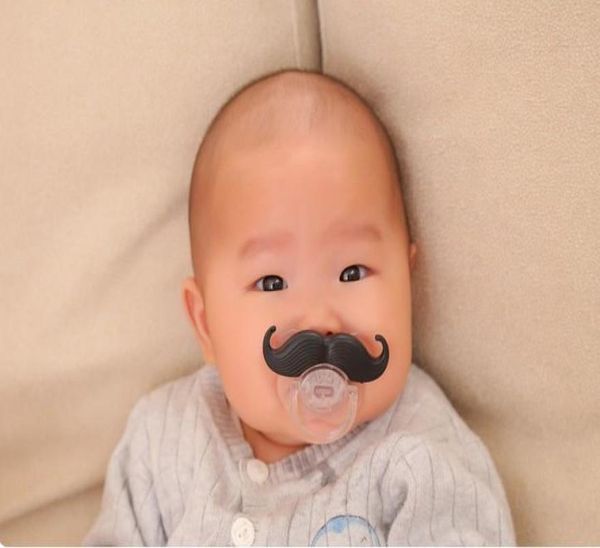 

funny dummies pacifier boys girls new baby toddler child teething new silcone moustache tooth pacifiers1545242