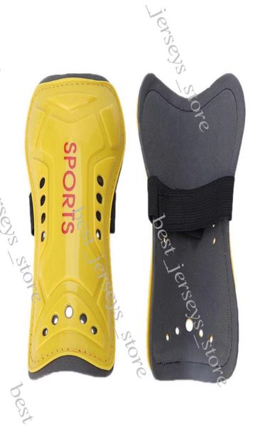 

2023 knee pads guard 5 colors professional soccer game football team kids shin guard gaiters safety protection products knie1211207, Black;gray