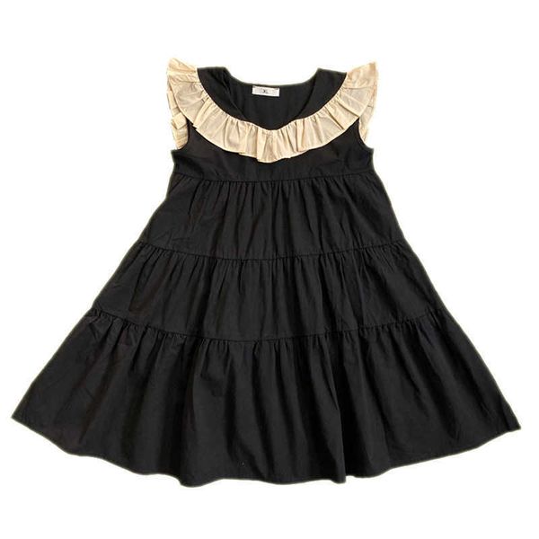 

girl's dresses cute kids cotton dress teen girls patchwork dress children baby clothes summer new toddler sundress ruched #6267hkd23071, Red;yellow
