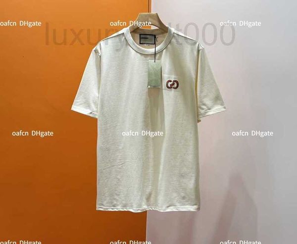 

men's t-shirts designer outdoor cotton embroidery letter round neck short sleeve tee casual sweatshirt luxury couple se style clothing, White;black