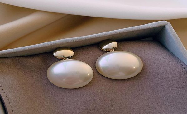 

dangle temperament fashion pearl earrings new jewelry korean styles statement brincos gifts5040101, Silver