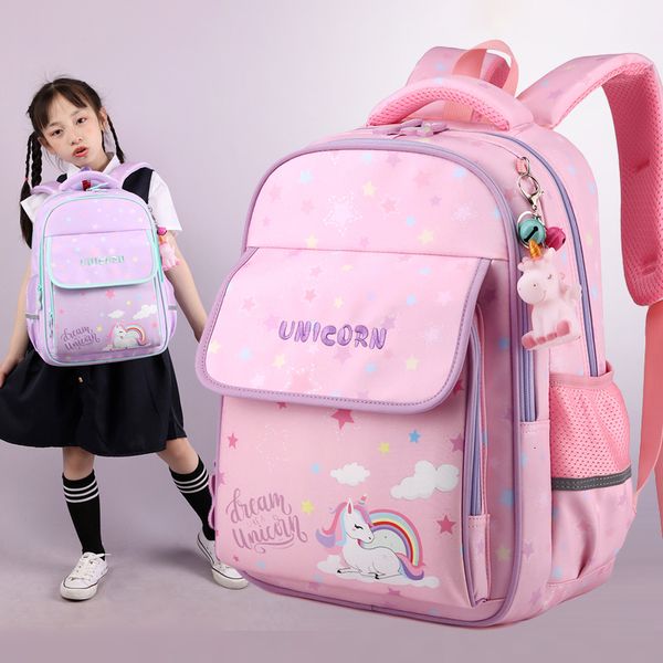

school bags cartoon printed children's backpack oxford waterproof school backpack children's multi-layer design travel backpack la