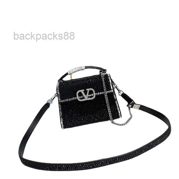 

bags diamond crossbody beach luxurys women handbags summer designer inlaid bag crystal mini buckle small handbag 0k4i