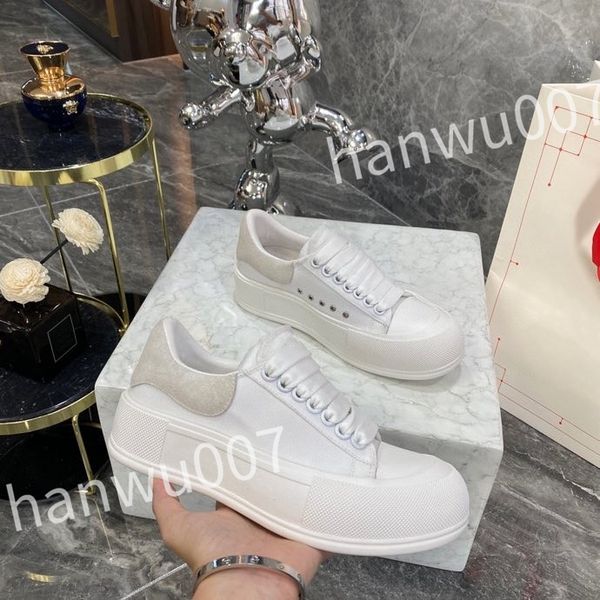 

2023 new luxurys casual shoes designer leather lace up men fashion platform sneakers white black mens womens size 35-46 xsd230417