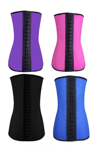 

in stock women latex waist training cincher underbust sculpting slimming sculpting clothes corset body shaper waist trainer9463826