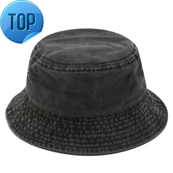 

designer fisherman blank wholesale wide brim denim custom bucket hats, Blue;gray