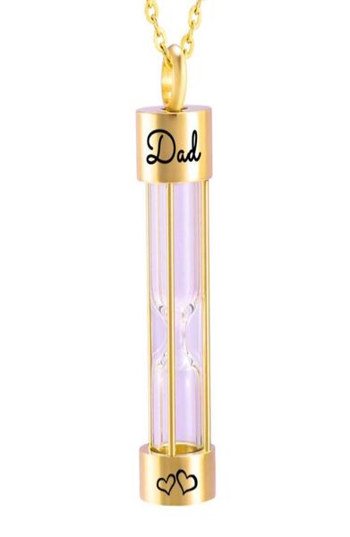 

the new gold memory hourglass urn pendant cremation jewelry urn necklaces memorial ashes for women fill kit1655869, Silver