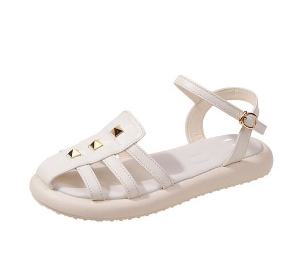 

fashion gladiator women narrow band cross-tied platform square heel peep toe rome design mature shoes ladies female, Black