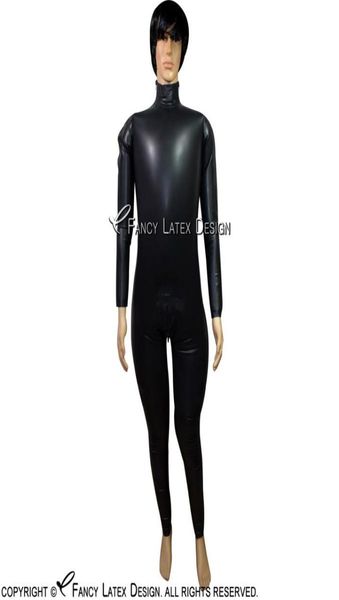 

black inflatable latex catsuit costumes with shoulder zipper and crotch zip rubber bodysuits overall zentai body suit 01124858893