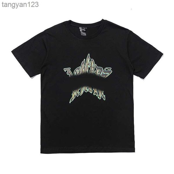 

designer large big reflective v friends men women shirts casual smoke angel loose luxury short sleeve tshirt 85151, White;black