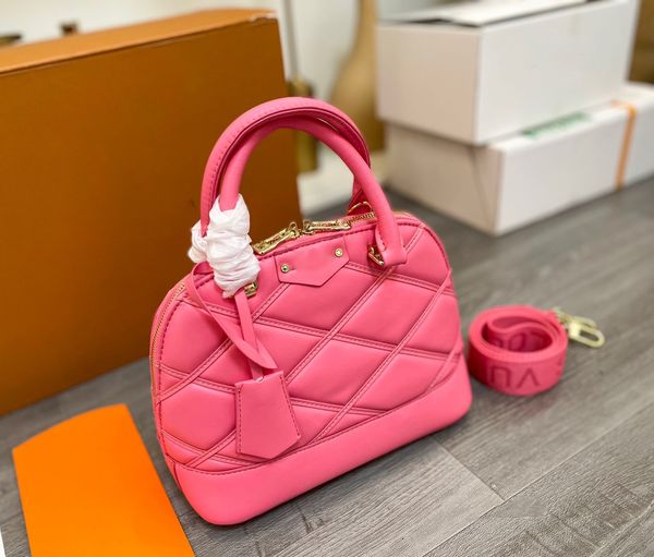 

louls vutt designer shoulder bag designer crossbody bag luxurys handbags woven shoulder strap letter print genuine leather womens purses 5a+