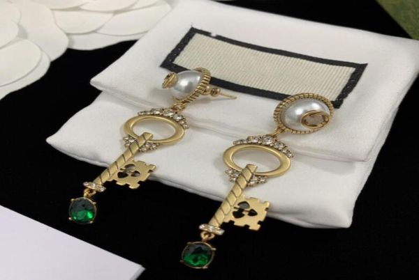 

2022 new fashion pearl dangle earrings for women party jewelry gift3315348, Silver